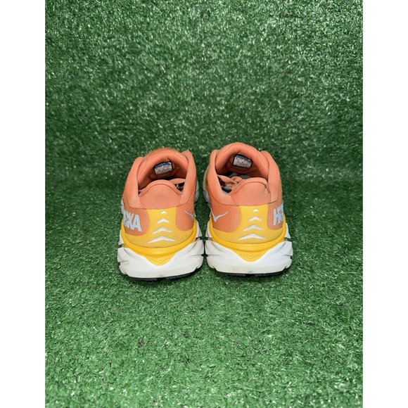 Hoka One Clifton 8 Womens Size 5.5 D Wide Orange Running Shoes Athletic Sneakers - Picture 9 of 16